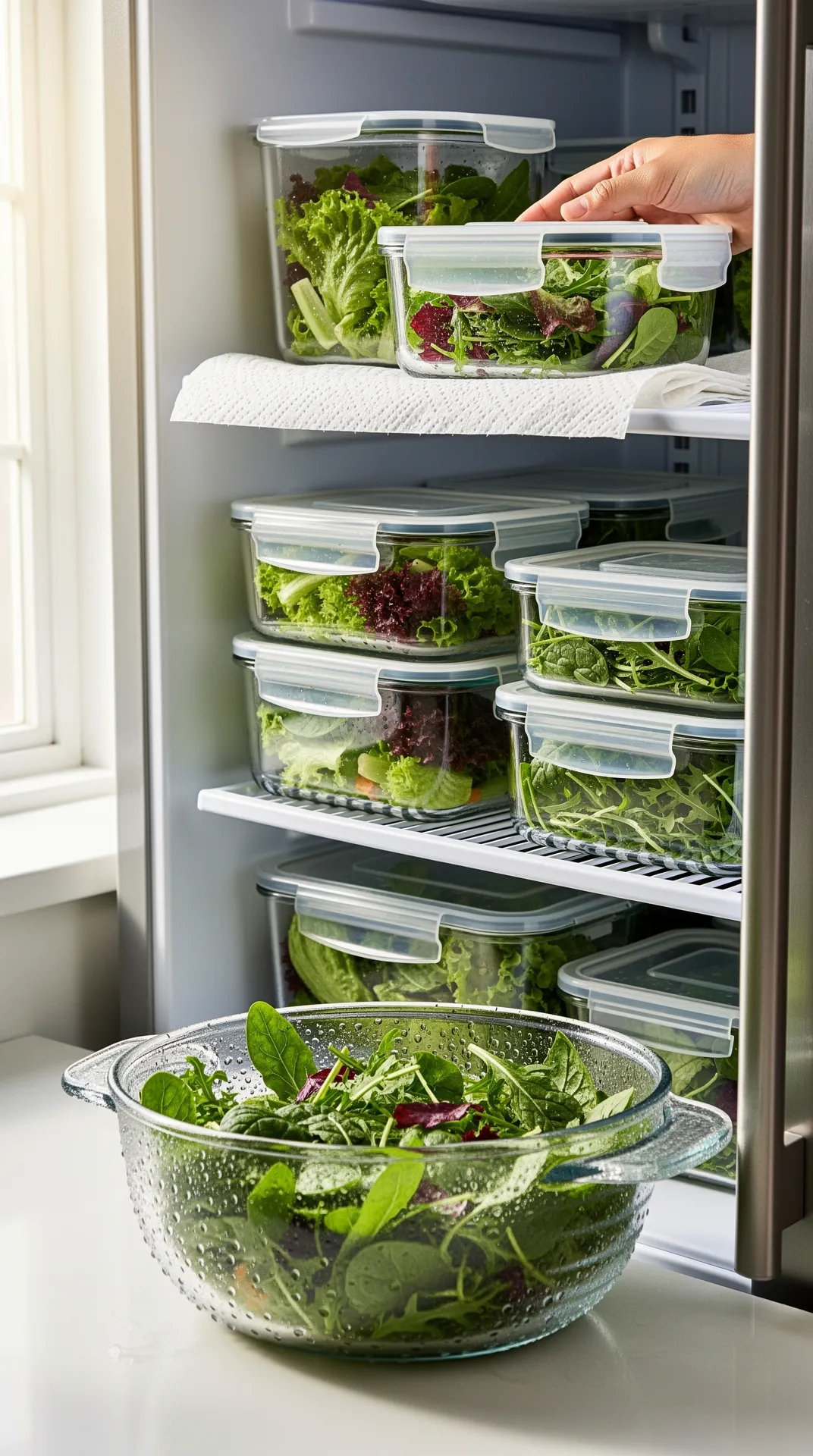 Salad Storage Hacks to Keep Greens Fresh Longer