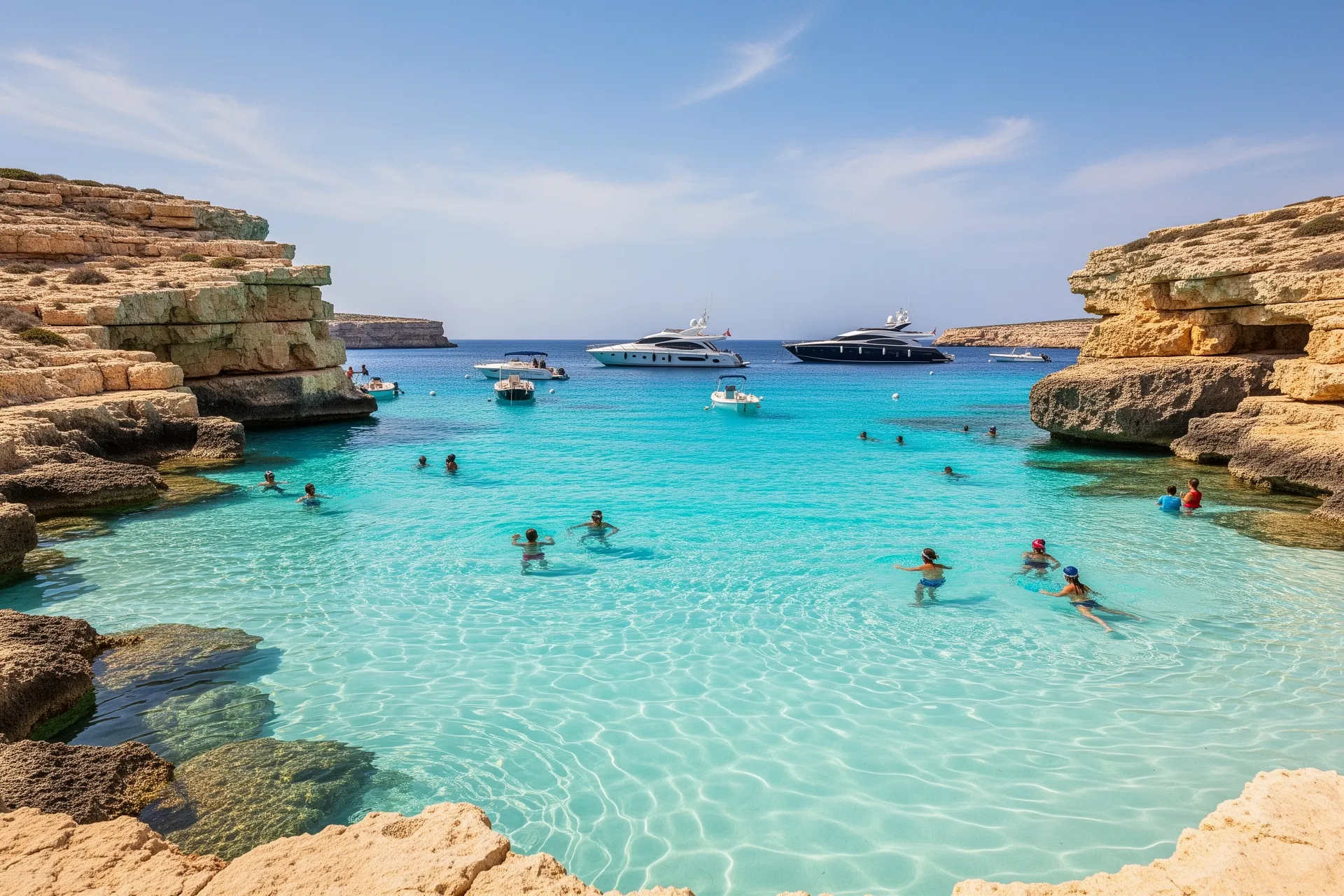 Blue Lagoon, Comino