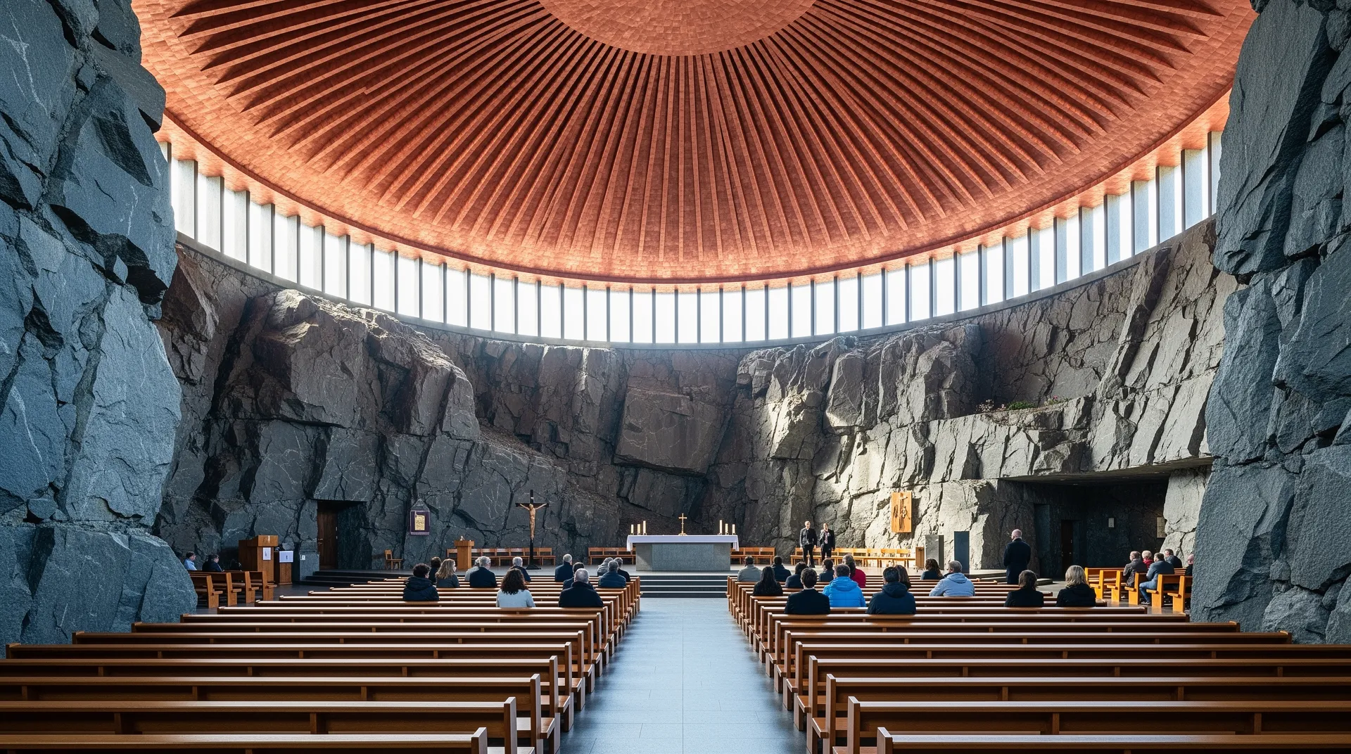 Temppeliaukio Church, Helsinki