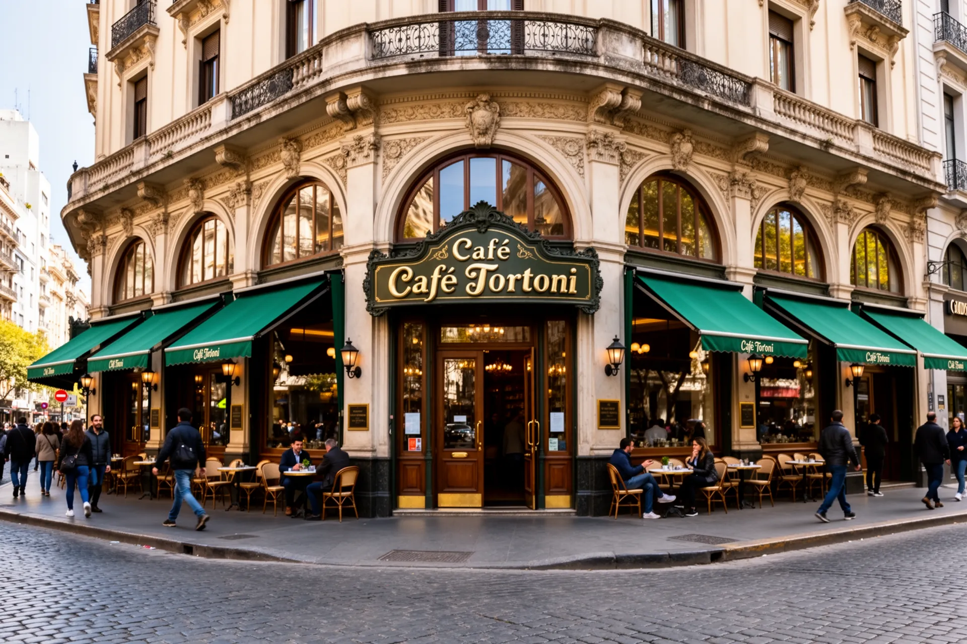 Cafe Tortoni in Buenos Aires, Argentina