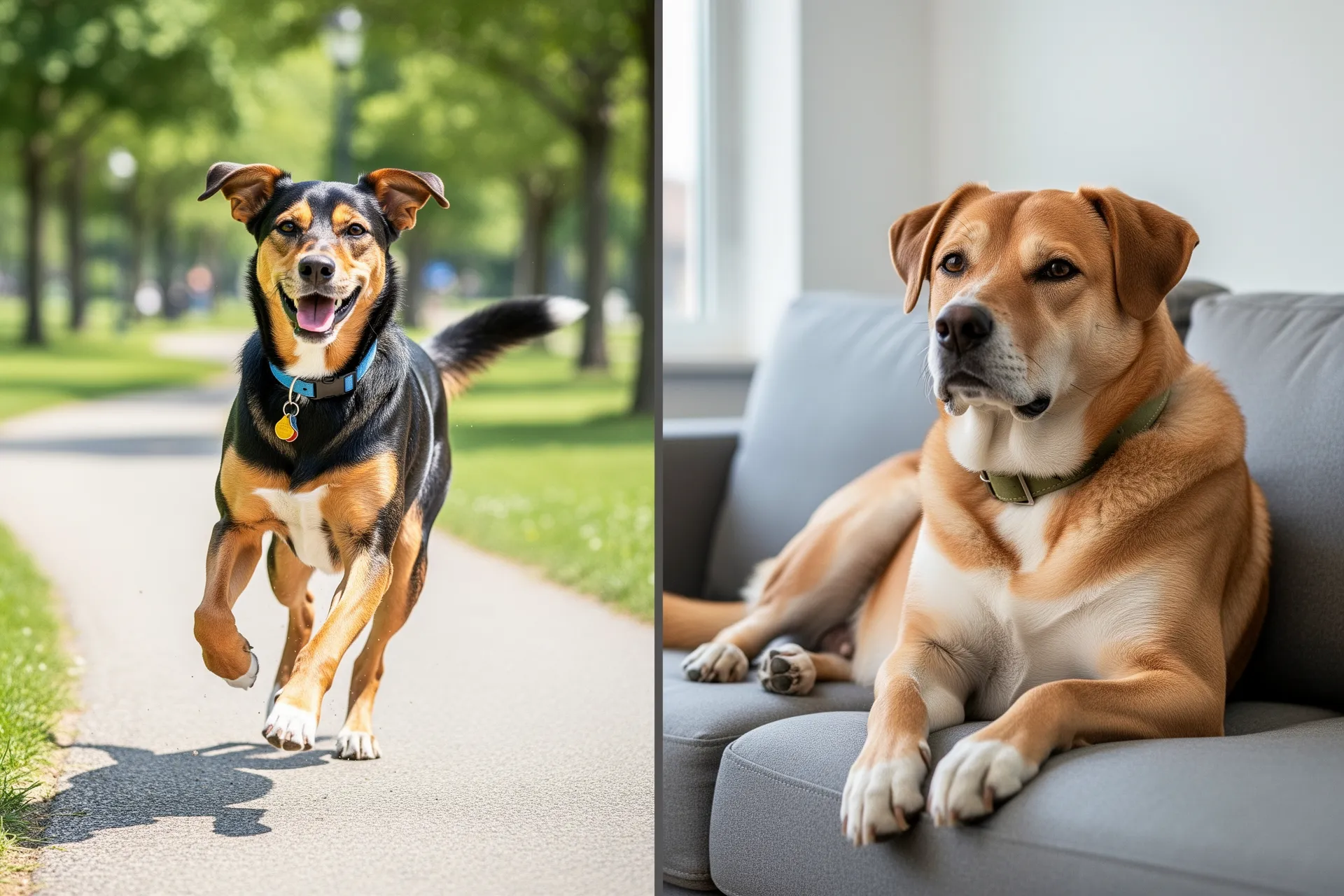 Consider your dog's activity level