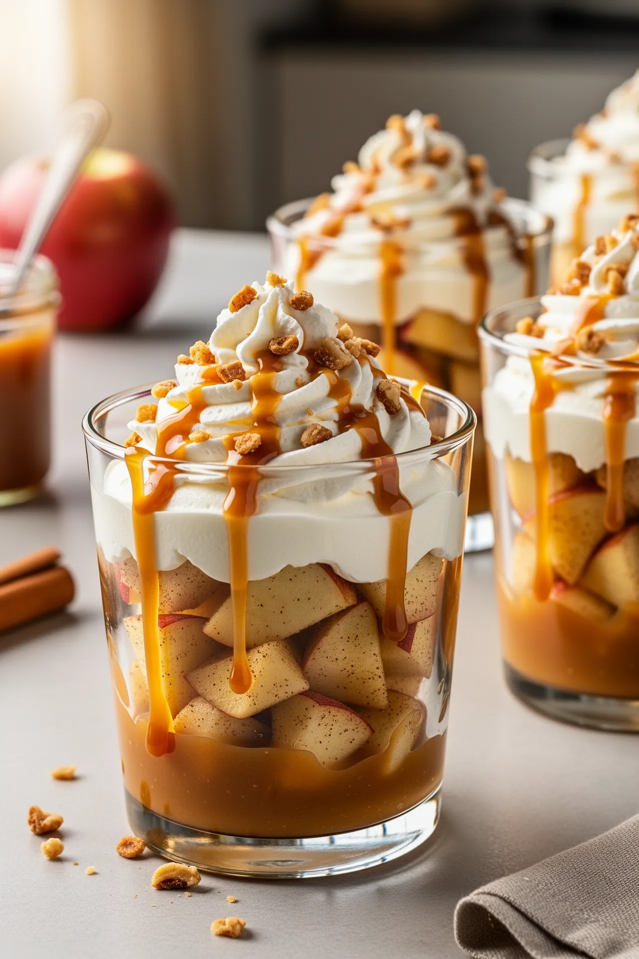 Caramel Apple Parfait