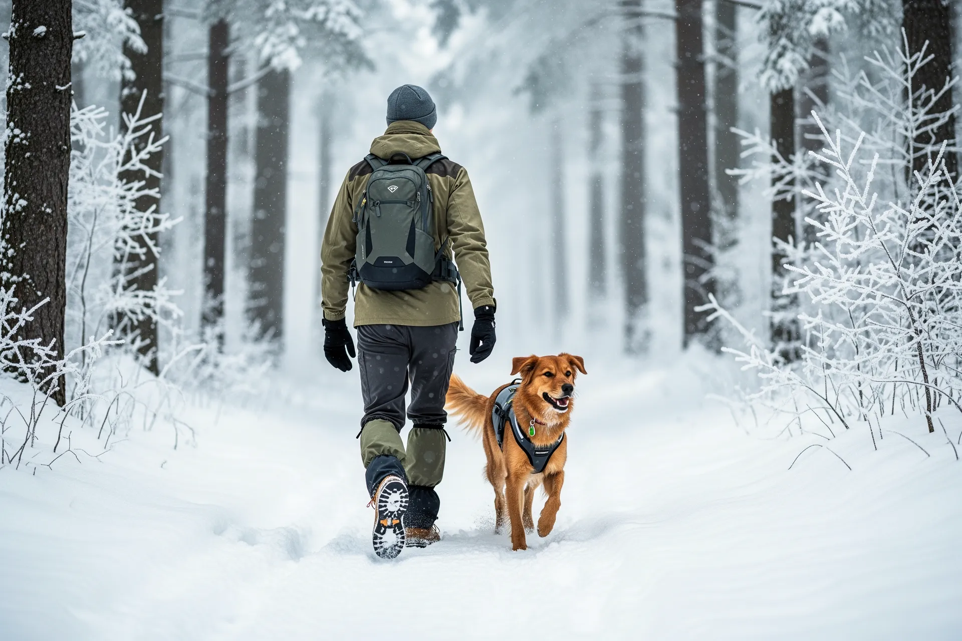 Winter hiking
